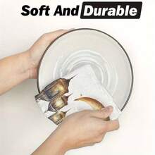 1/1/2 Juegos de Toallas de Cocina para Ramadán - Alta Absorción, Toallas para Lavar Platos de Fibra de Poliéster Suave Diseñadas con Linternas y Patrones de Medialuna Festivos, 40 * 60cm - Adecuadas para Cocinar y Hornear, Adecuadas para Decoración en Salas de Estar, Cocinas, Comedores y Fiestas Festivas, y Pueden Usarse como Regalos de Inauguración de Casa. - Multicolor - Ver 4