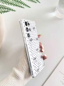 Custodia protettiva per telefono a pois e fiocco compatibile con Samsung Galaxy S25/S25PLUS/S25 Ultra/A16/A36/A26/A56/A50/A12/A32/A52/A72/A51/A21S/A13/A14/S24/S24PLUS/S24Ultra,S22/A52/A53/A54/A55/, compatibile con Xiaomi 11/12Pro/12/12X/13Pro/14Pro/15Pro/, compatibile con Redmi 10/9/Note9/12c/Note11pro/Note8Pro, antiurto