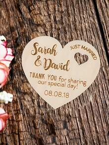 定制木质钥匙扣，可刻上个性化名字，适用于手机、钥匙链，是送给男士、女士、男友、女友、家人、朋友、祖父母、孩子的理想礼物，男女通用，个性化钥匙扣 - 彩色 - 查看 4