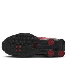 (WMNS) Nike Shox R4 'Negro Rojo del Equipo - Rojo - Ver 5