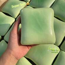 2pcs Super Soft Butter Toast Squishy Slow Rebound Stress Relief Squeeze Toy - Perfect Gift For Birthday, Holiday, Christmas, Halloween - Multicolor - View 13