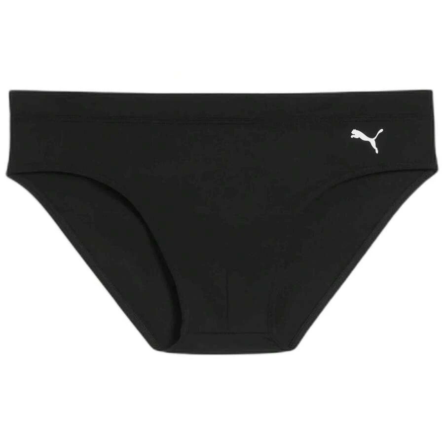 Puma Men Athletic One-Piece Swimsuits - Black - View 1