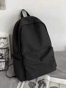 This Fashionable Multi-Functional Men's Laptop Backpack Includes A Laptop Compartment, Laptop Messenger Bag, Laptop Backpack, And Accessory Storage Box. It Comes In Various Colors, Making It A Large-Capacity Solid Color Backpack Suitable For Female College Students, As Well As A Simple And Stylish Solid Color Backpack Suitable For Men.