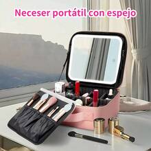 Personal Makeup Mirrors - Pink - View 3