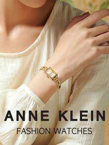 Đồng hồ Anne Klein 10/4898GPST, kiểu dáng cổ điển thanh lịch, đa năng, lý tưởng làm quà tặng dịp lễ, đi làm và đeo hàng ngày, một chiếc đồng hồ thời trang. - Vàng - Xem 3