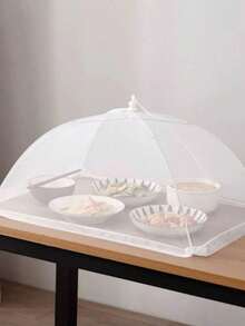 1pc Large Foldable Food Cover Fly Proof Kitchen And Outdoor Camping Food Cover, Feast Insect Proof Food Cover