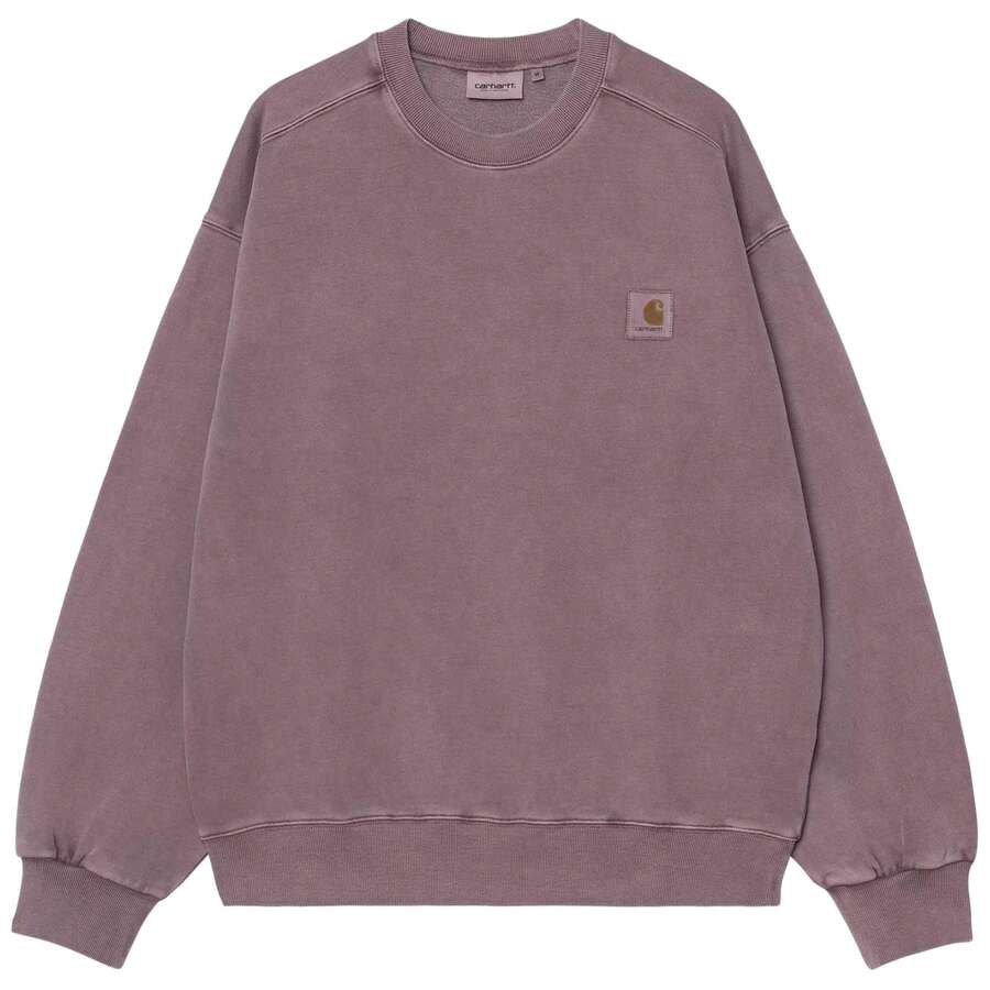 Carhartt Wip Sweatshirt I029522-33IGD For Man In Color Purple - الأرجواني - مشاهدة 1