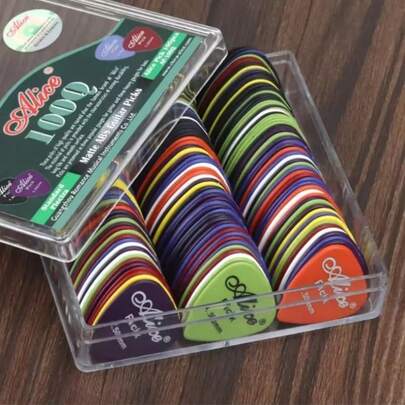 30 piezas Juego de púas de guitarra 100D, púas de ABS de alta calidad, duraderas, colores surtidos, accesorios de instrumento musical para principiantes, adecuadas para guitarra eléctrica y bajo, púas de guitarra para rasgueo rápido, púas Dunlop, características de rendimiento, selección de moda, suave reproducción, selección premium, serie profesional, guitarristas, accesorios de guitarra, regalos musicales