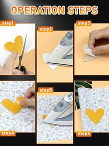 30厘米 x 10码 中等重量可焊接网布，适用于布艺贴花DIY工艺品 - 白色 - 查看 6