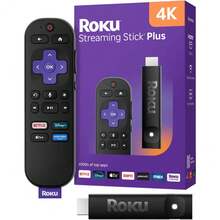 Roku 3830R Streaming Stick Plus 4K With Voice Remote - 黑色 - 查看 2