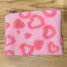 Colorful Heart-Shaped Coin Purse, Portable Small Makeup Bag, Multi-Function Storage Bag For Travel, Cute Cartoon Fresh Coin Purse - Multicolor - View 5