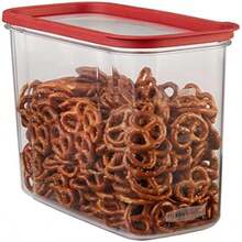 Modular Dry Food Storage Zylar container for convenient storage - clear - Ver 5