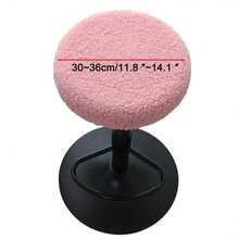 1件加厚绒面圆形凳套，适用于餐厅吧台凳 - 弹性封口，可机洗，现代设计，一体式 - 彩色 - 查看 16