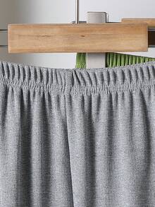 5条装男童印花休闲裤，儿童松紧腰长裤，适合4-12岁男孩女孩，春夏秋季均可穿着。 - 彩色 - 查看 3