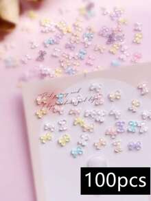 100 Kiểu Nơ Mini Cho Mùa Xuân Và Mùa Hè, Thiết Kế Nơ Nhỏ, Trang Trí Nghệ Thuật Làm Móng, Trang Trí Móng Tay Nơ Nhỏ Tự Làm Của Nhật Bản, Trang Trí Móng Tay Đầu Ngón Tay Với Nhiều Màu Sắc Trộn Ngẫu Nhiên Phụ Kiện Làm Móng Móng Tay, Mặt Dây Chuyền Làm Móng, Đá Quý Làm Móng - Nhiều màu - Xem 5