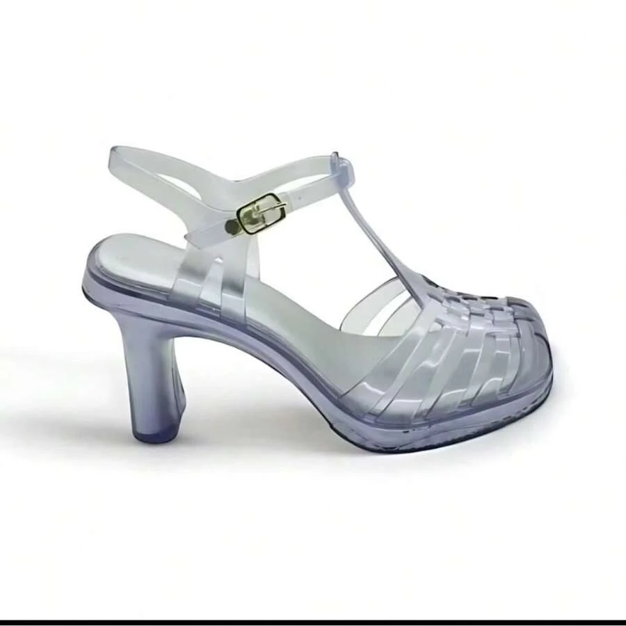 Women's Sandals With 7cm Heel, Spider Model, New - 無色 - 查看 1