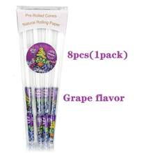 8支装特大号预卷水果味卷烟纸，多种口味可选（蓝莓、芒果、葡萄、樱桃、草莓），一次性大号纸管带过滤嘴，吸烟配件，情人节、生日、派对礼物 - 彩色 - 查看 11