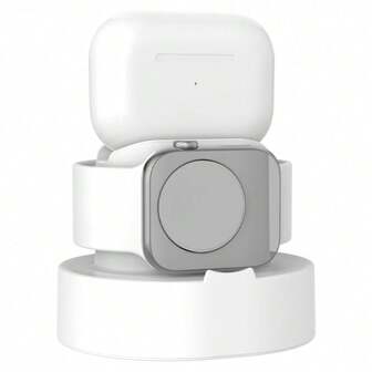 1个男女通用简约经典硅胶底座二合一支架，通用支架，适用于 38/40/41/42/44/45/49mm Ultra/SE/8/7/6/5/4/3/2/1