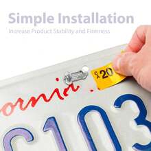 Tofficu 20 Piezas Tuercas De ExpansióN Tipo Para Tornillos Placas De Auto Anclajes Huecos Para Paredes Remaches Resistentes Para LáMinas MetáLicas - 1 - Ver 7