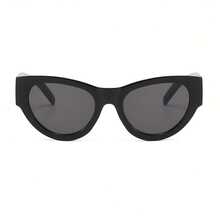 1副男士时尚眼镜，舒适轻便的方形镜框休闲眼镜，理想的礼物之选 - 黑色 - 查看 9