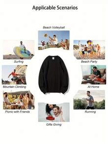 2026 Long Sleeve Tops Women Ladies Christian Faith Sweatshirt - "God Is Good Forever" Sublimation Print, Jesus Cross And Floral Plaid Design, Soft Loose Long Sleeve Pullover, Machine Washable Spring Summer Casual Church Wear Loose And Comfortable Winter Clothes For Women Plus Size Women Clothes - 淺灰色 - 查看 5