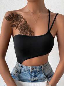 3张性感花卉临时纹身贴纸，逼真黑色玫瑰防水纹身贴，情人节女士人体彩绘，手臂/腿部 - 黑色 - 查看 5