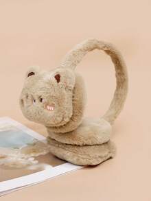 1pc Cute Panda Ear Muffs, Winter Outdoor Cold Protection For Kids Boys & Girls - 1PC - View 2