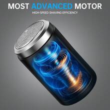 Experience The Compact And Portable Shaver With Intelligent Design And One Click Activation, Bid Farewell To Troubles, And Enhance Your Charm And Confidence! - Black - View 7