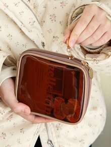 1个多功能小容量旅行收纳包，化妆包，洗漱包，化妆袋，护肤包，洗漱包，旅行化妆包，化妆包，房间装饰包，包，化妆包，旅行必备品，收纳包，化妆包，桌面收纳包，化妆包，化妆包，包，化妆包，旅行必需品 - 彩色 - 查看 4