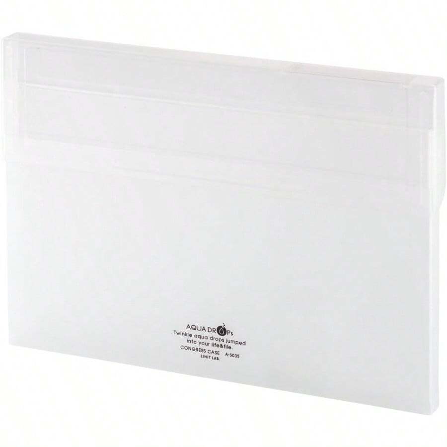 File Jackets & File Pockets - Milky White + 150 Sheets Storage - View 1