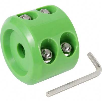 Winch Cable Hook Stopper For ATV UTV SUV ORV Rubber Rope Line Saver To Prevent Bouncing Fraying With Allen Wrench Light Red ATV Winch Accessory