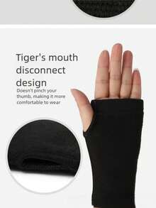 Children's Knee And Elbow Protection Covers, Knee And Crash Training, Thick Knee And Dance Protection, Elbow Protection Gear, Unisex For Boys And Girls - Black - View 5