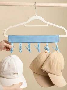 便携式旅行布艺衣架，多功能可折叠衣夹，袜子内衣夹，酒店旅行晾衣架，旅行必备，汽车配件，户外装备，飞机旅行收纳袋，实用物品，夏季必备，办公用品