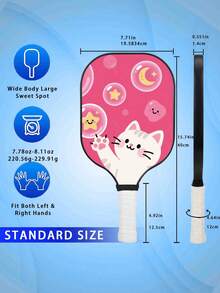 14mm Pickleball Paddle, Outdoor Pickleball Sports Training