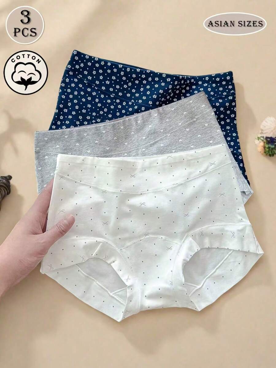 Da Donna Cotone Slip Mutandine Comfort Traspirante Mutande