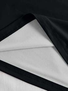 LOVE JOYY 女士露肩T恤，时尚精致玫瑰图案，适合春夏度假和派对穿着，黑色上衣 - 黑色 - 查看 9