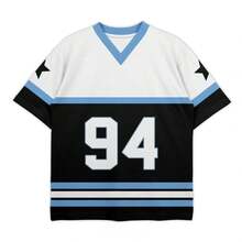 Gran oferta Jersey camiseta de Rugby Simple Digital 94 estampado de manga corta para hombre deportes Casual ropa de calle moda transpirable manga corta - T280986 - Ver 1