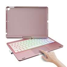 kolude For IPad 13 Pro Case With Keyboard & IPad Air 13 Inch Case Keyboard, Rainbow Backlits, Pencil Holder, 360°Rotatable, Keyboard For IPad Pro 12.9 Inch 6th/5th/4th/3rd Generation,For IPad 7th/8th/9th 10.2" IPad Air 3/IPad Pro 10.5",For Ipad 10th/11th(A16) IPad Air 6th/5th/4th 10.9 IPad Pro 11(4th/3rd/2nd/1st),For IPad Pro(M4)13 Inch,For Ipad Mini7(A17pro)/ Mini6-8.3"