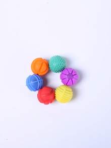 6 Stück Sensorische Fidget Ball Spielzeuge, Stressabbau Bälle mit Silikonhülle für Erwachsene und Jugendliche, zur Beruhigung unruhiger Hände und ängstlicher Gedanken, ideal für Jugendliche mit Autismus, ADHS und Angststörungen. Perfekte Strumpfhalter & Geschenke für Frauen, Männer und Jugendliche. Lustige Stressabbau Bälle, ein tolles Handmassage Geschenk für Erwachsene zu Anlässen wie Thanksgiving, Geburtstag und Weihnachten