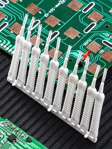 50PCS/20PCS/10pcs Mini Cleaning Brushes For Holes And Gaps Electronic Cleaning Soft Brush Bathroom Anti-Clogging Micro Nylon Washing Brushes Phone Hole Pore Gap Toilet Household Cleaning Tool For Shower Head Phone Keyboard PC Laptop,5PCS Cleaning Brushes - Multicolor - View 11