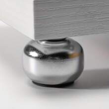 4pcs Polished Metal Mini Ball Furniture Legs - Ideal For Cabinets, Sofas And DIY Projects - Multicolor - View 1