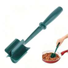 3-In-1 Handheld Kitchen Tool: Meat Chopper, Scraper And Mixing Shovel - màu đen - Xem 1
