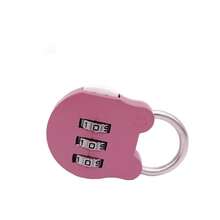 Two Pieces. Mini Combination Padlock. Portable Travel Safety Lock. Recoverable 3-Digit Password - Gym Locker. Toolbox. No Battery Is Needed. A Three-Digit Padlock. Travel Lock. Suitable For Carrying Suitcases. Luggage. Backpack. A Locker. Piggy Bank. Wardrobe. Schoolbag. Schoolbag. Stationery. Door. - Multicolor - View 12