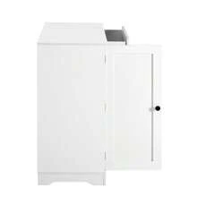 Modern, Elegant Sideboard With 3 Türen And One Schublade, Buffetschrank Für Esszimmer, Wohnzimmer Und Diele (Schwarz) - 白色 - 查看 11