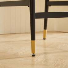 Dining Chairs - Beige + Fabric-5 - View 6