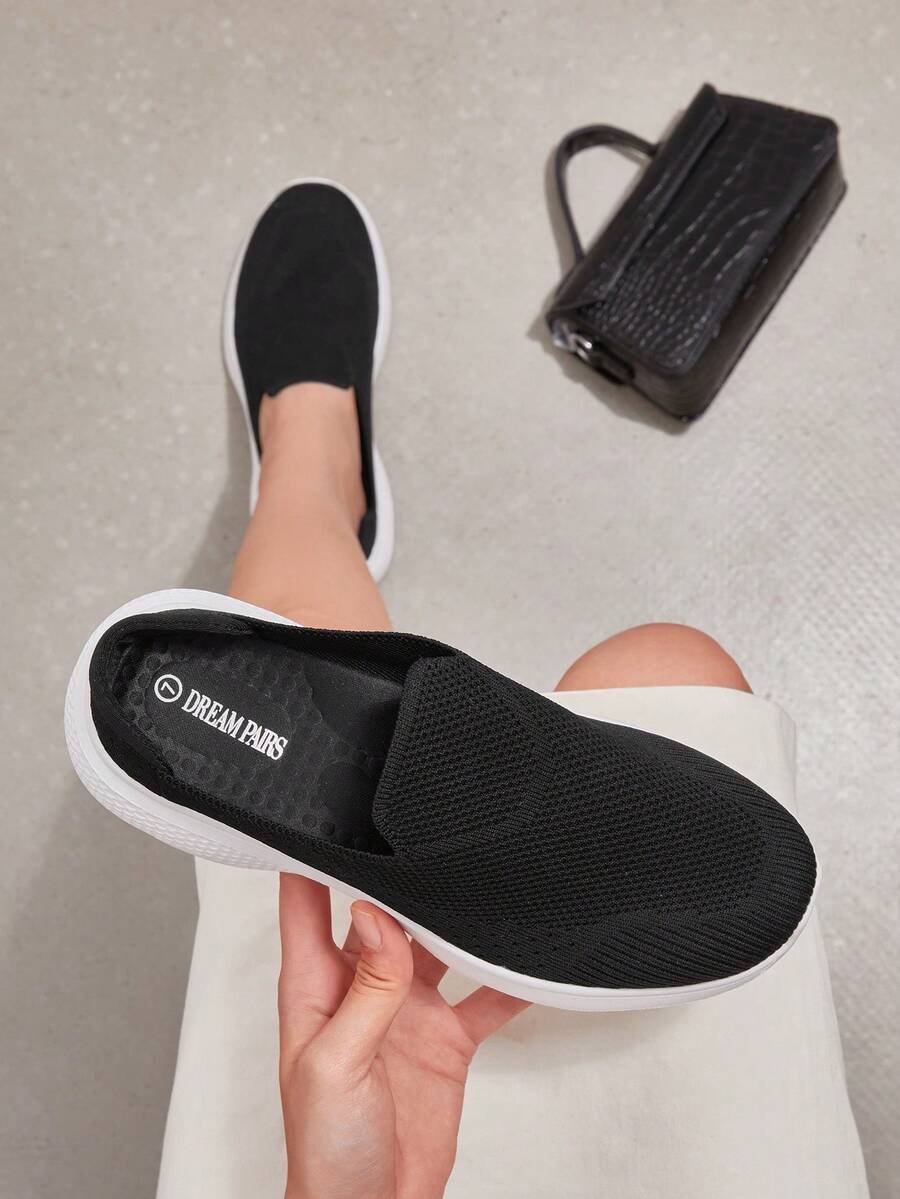 Tenis sin Talon para Caminar Mujer Zapatos Mules para Dama