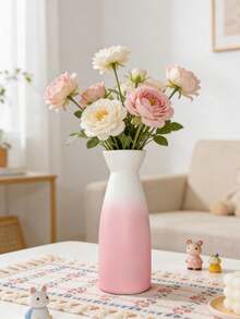 Vază decor boho din rășină – piesă centrală elegantă pentru sufragerie, cu compatibilitate florală, accent estetic modern pentru casă, pentru măsuța de cafea/consolă, cadou perfect pentru casă nouă, pasionații de design interior. - Multicolor - Vizualizare 4