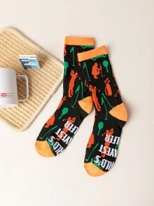 5 Pairs Men's Tall Golf Elegant Series Socks