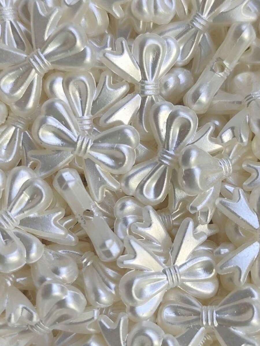 Bead Spacers 100/200 Pcs Shell, Star, Teardrop, Flower And Other Shapes Pearly Jewelry Crafts - 絲帶 - 約 19x15 毫米 - 查看 1