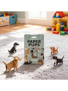 50pcs 3D Animal Origami Kit - Cats & Dogs, STEAM Educational Toy For Kids, Handmade Craft For Boys & Girls, Preschool Parent-Child Creative Interaction, Cute Stress Relief Toy, Kindergarten Birthday Christmas Gift - Multicolor - View 7